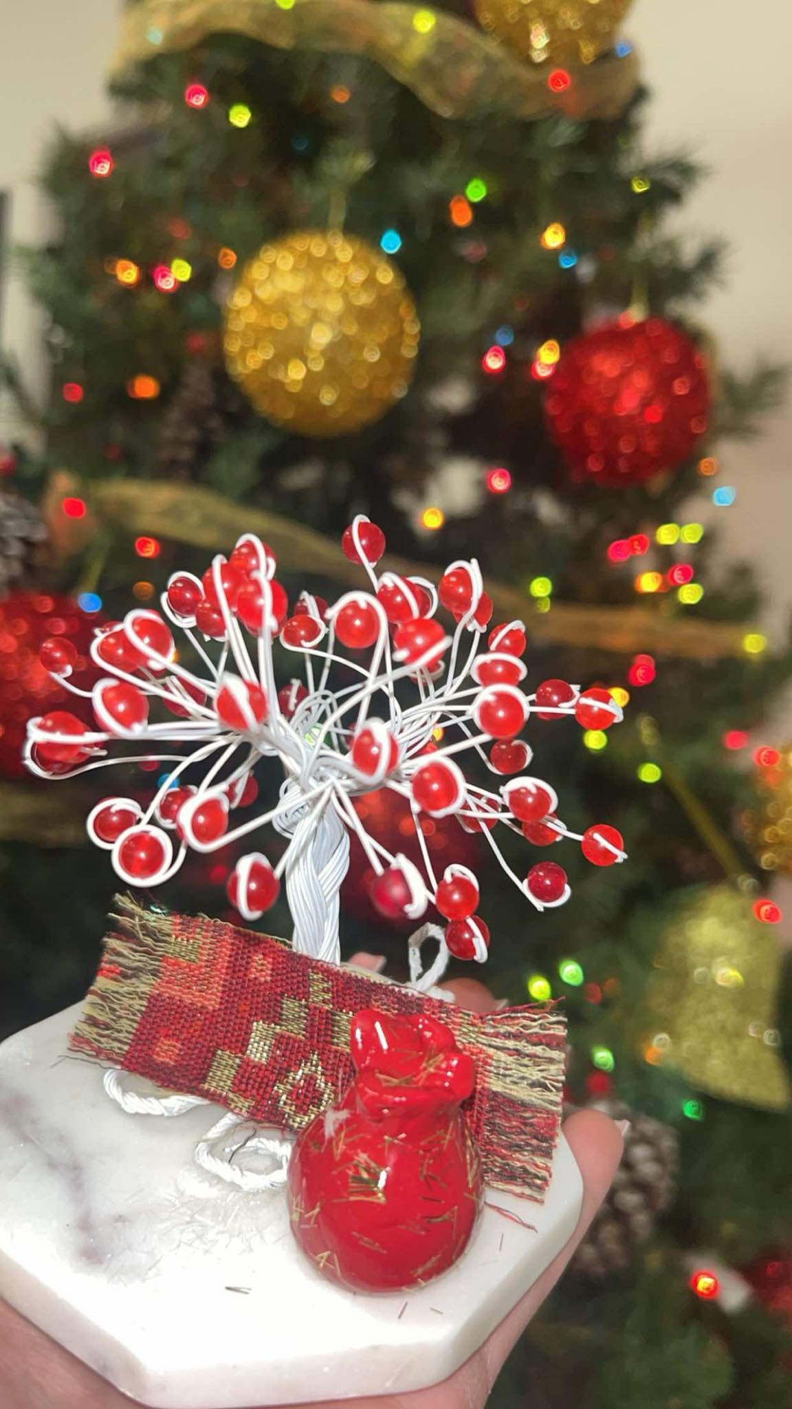 Armenian Carpet Wire Tree