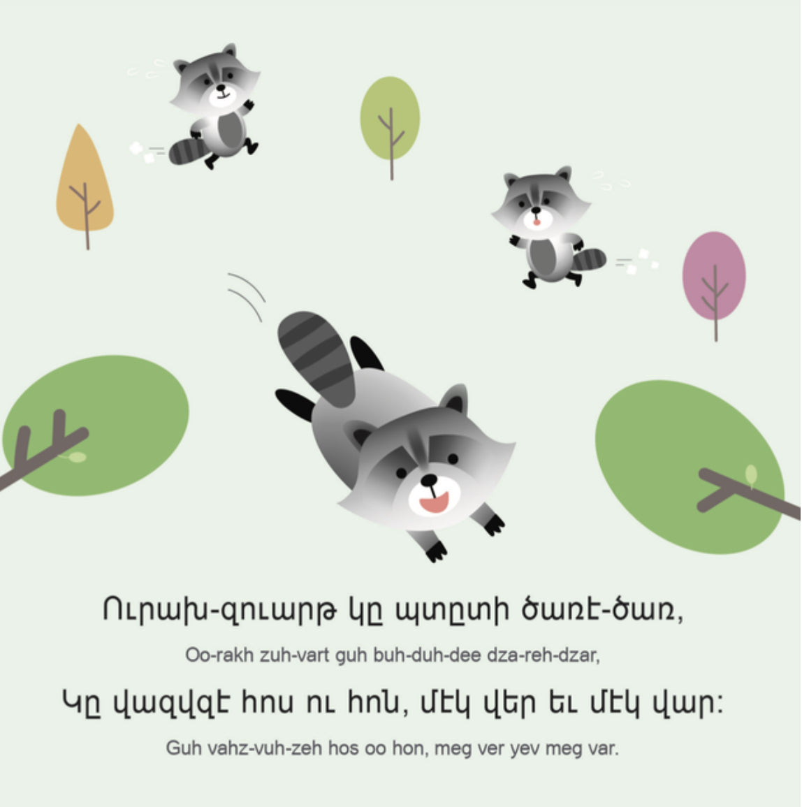 Kind Raccoon - Բարի Ջրարջը