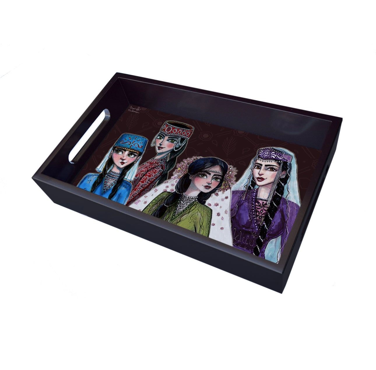Armenian Beauties Serving Tray