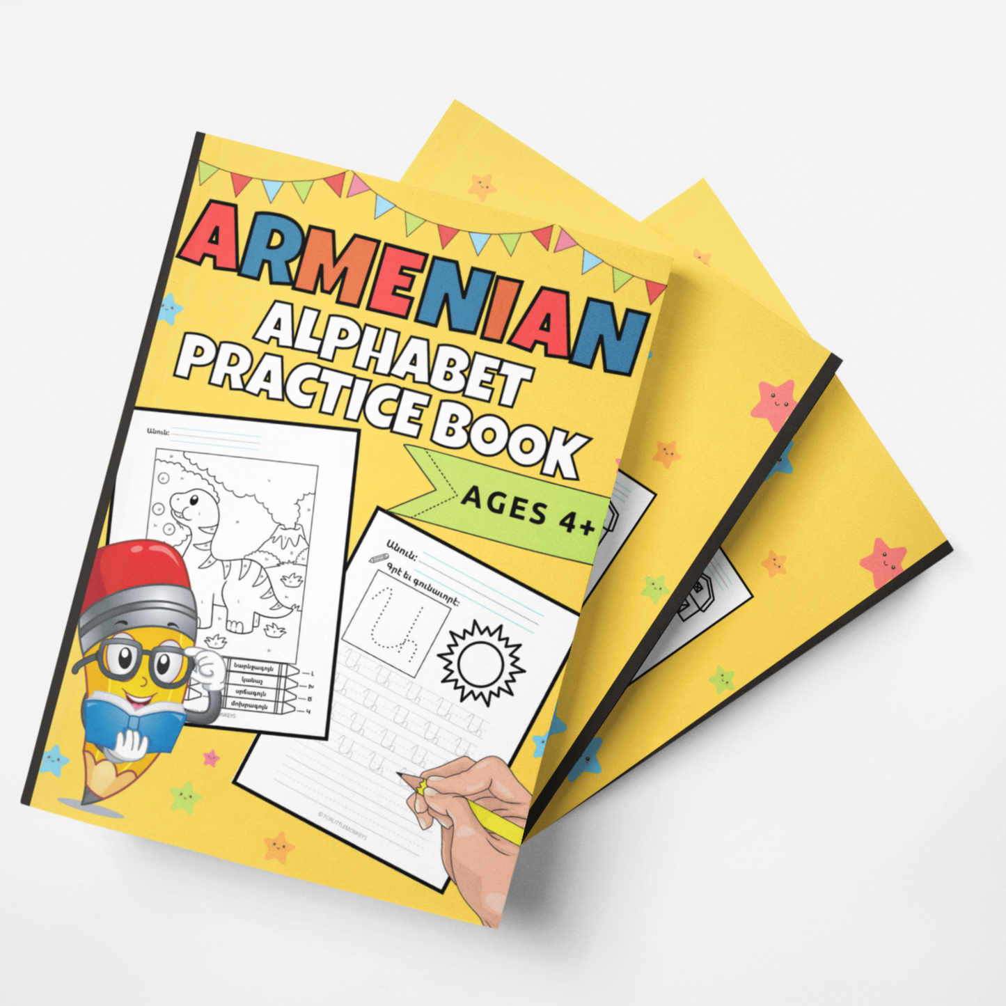 Armenian Alphabet Practice Book