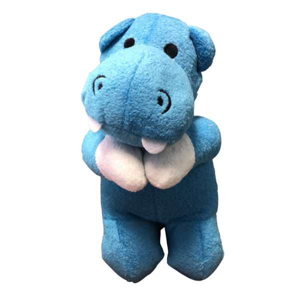 Praying Hippo in Blue
