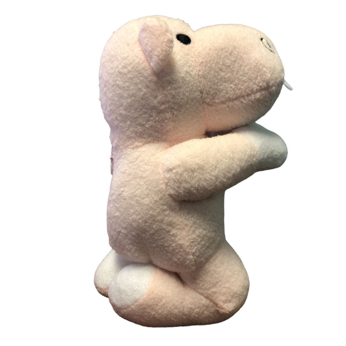 Praying Hippo in Pink