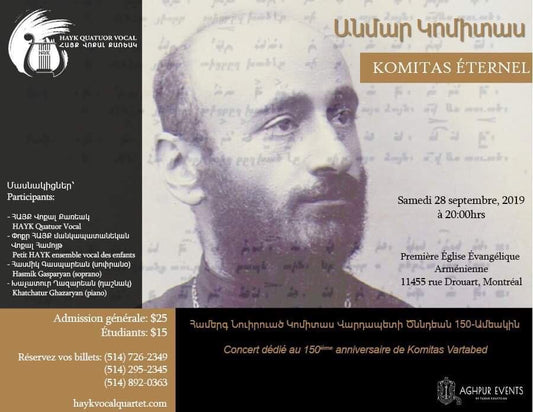 Eternal Komitas