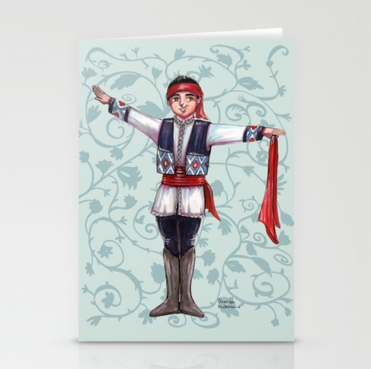 Hrag Greeting Card - Arpi Krikorian