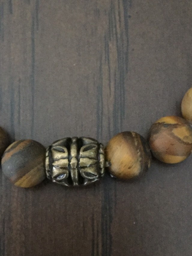 Tiger's Eye Gem Mens’ fashion