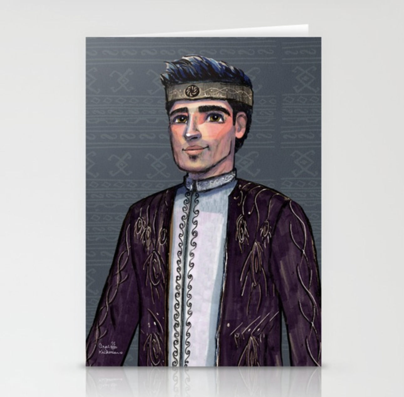 Armen Greeting Card - Arpi Krikorian