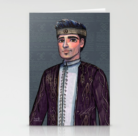 Armen Greeting Card - Arpi Krikorian
