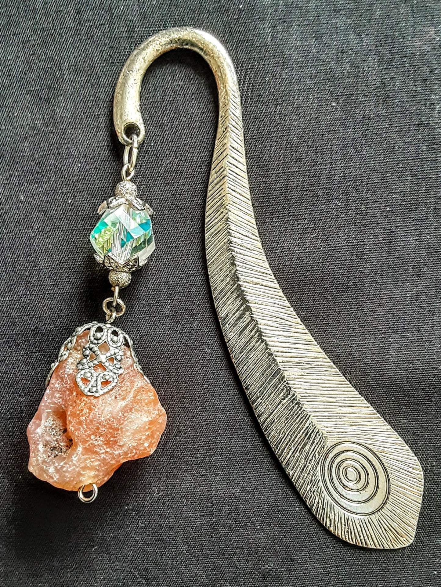 Raw Agate Bookmark
