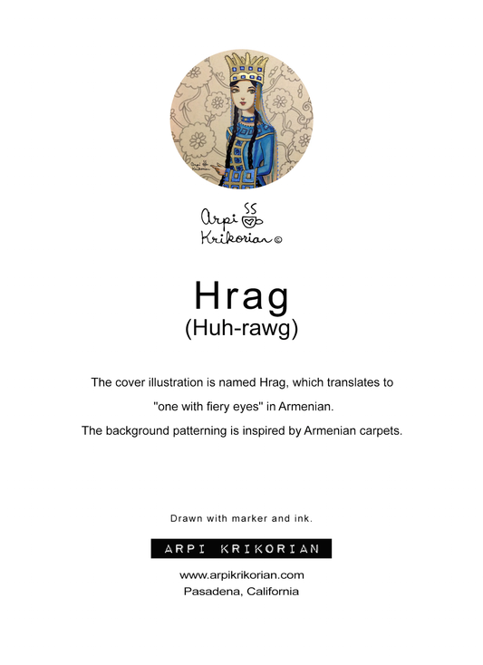Hrag Greeting Card - Arpi Krikorian