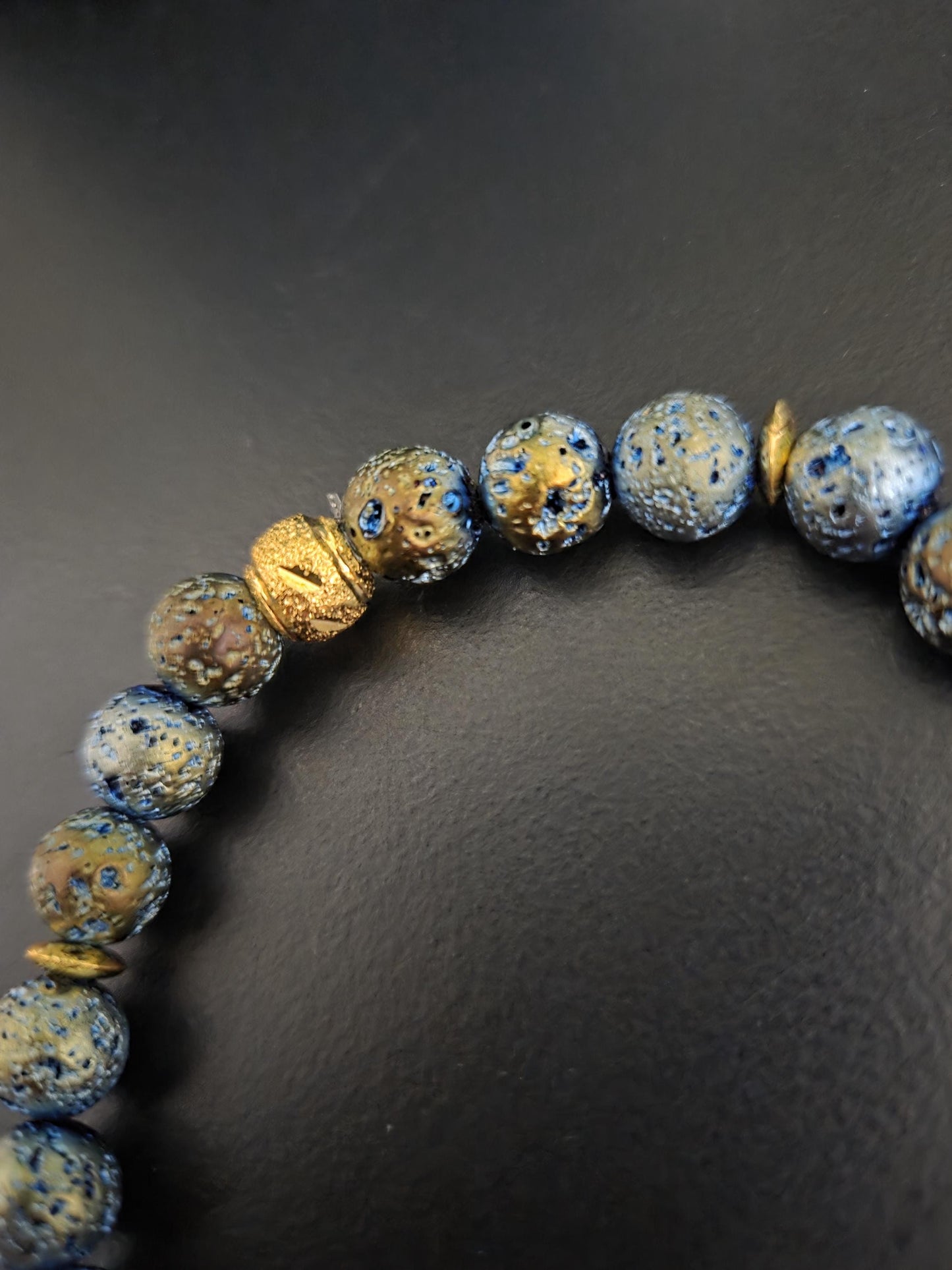 Lava Stone Armenian Bracelet