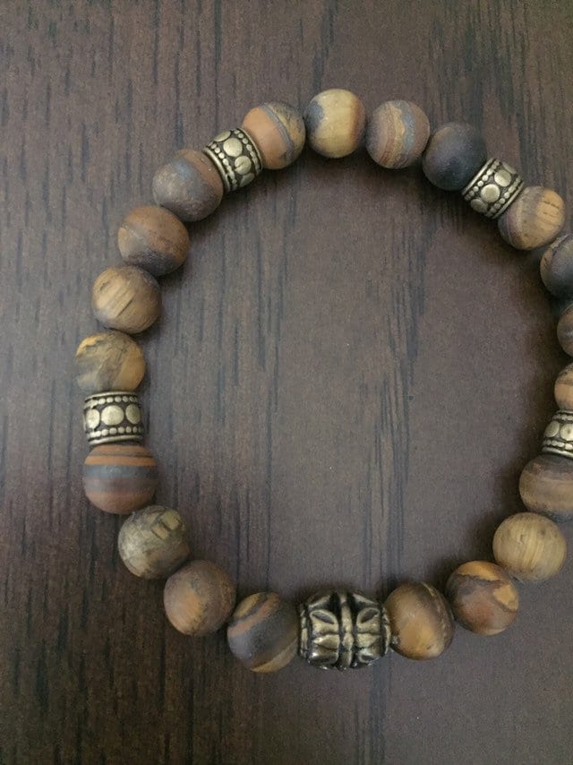 Tiger's Eye Gem Mens’ fashion