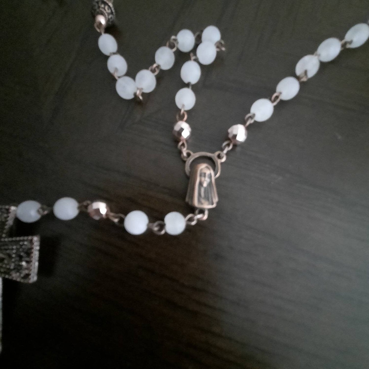 Rose Quartz And Rose Gold Rosary