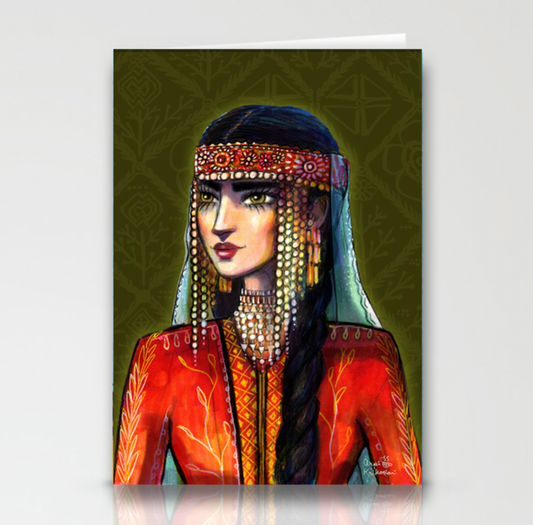 Nayiri Greeting Card - Arpi Krikorian