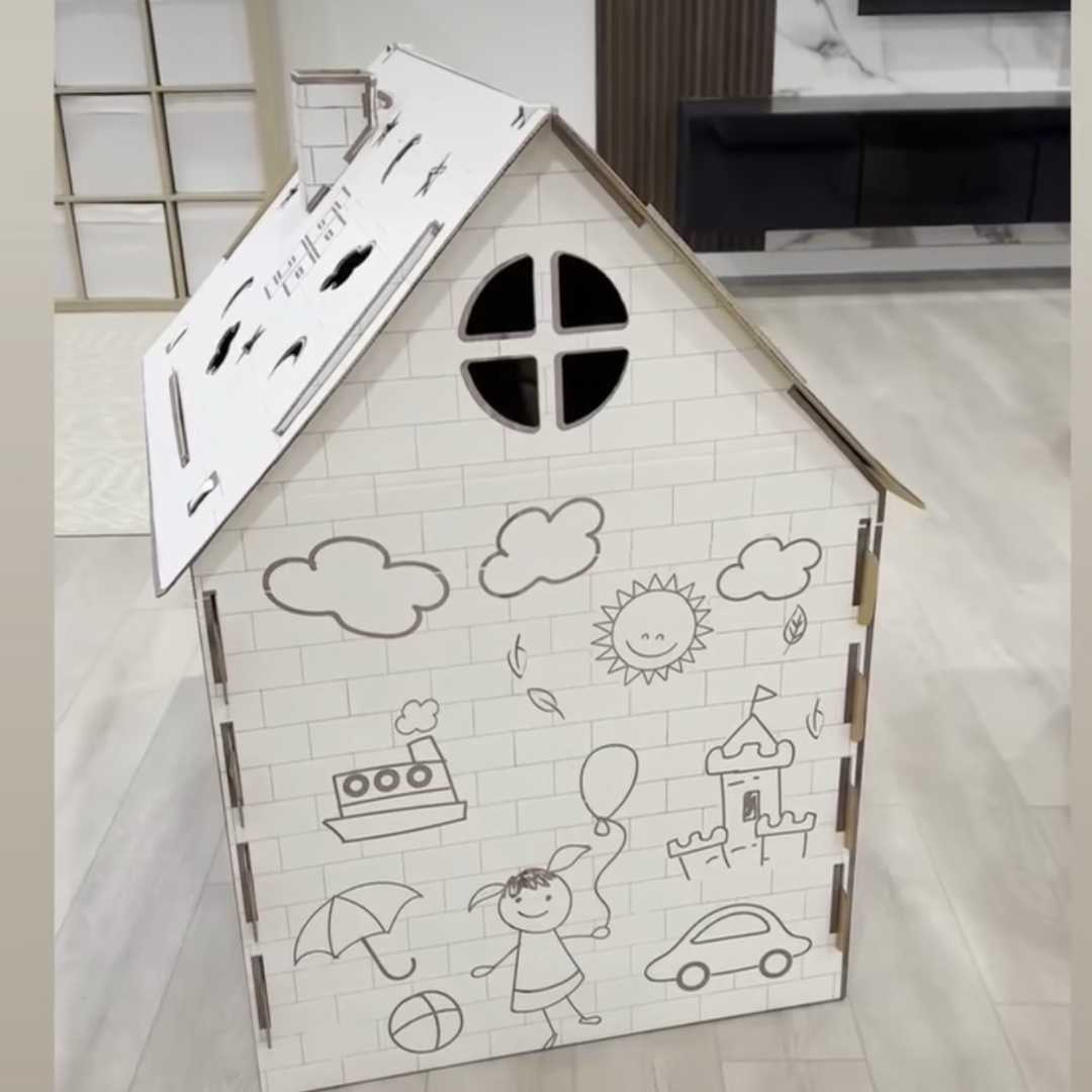Colour your own Armenian House