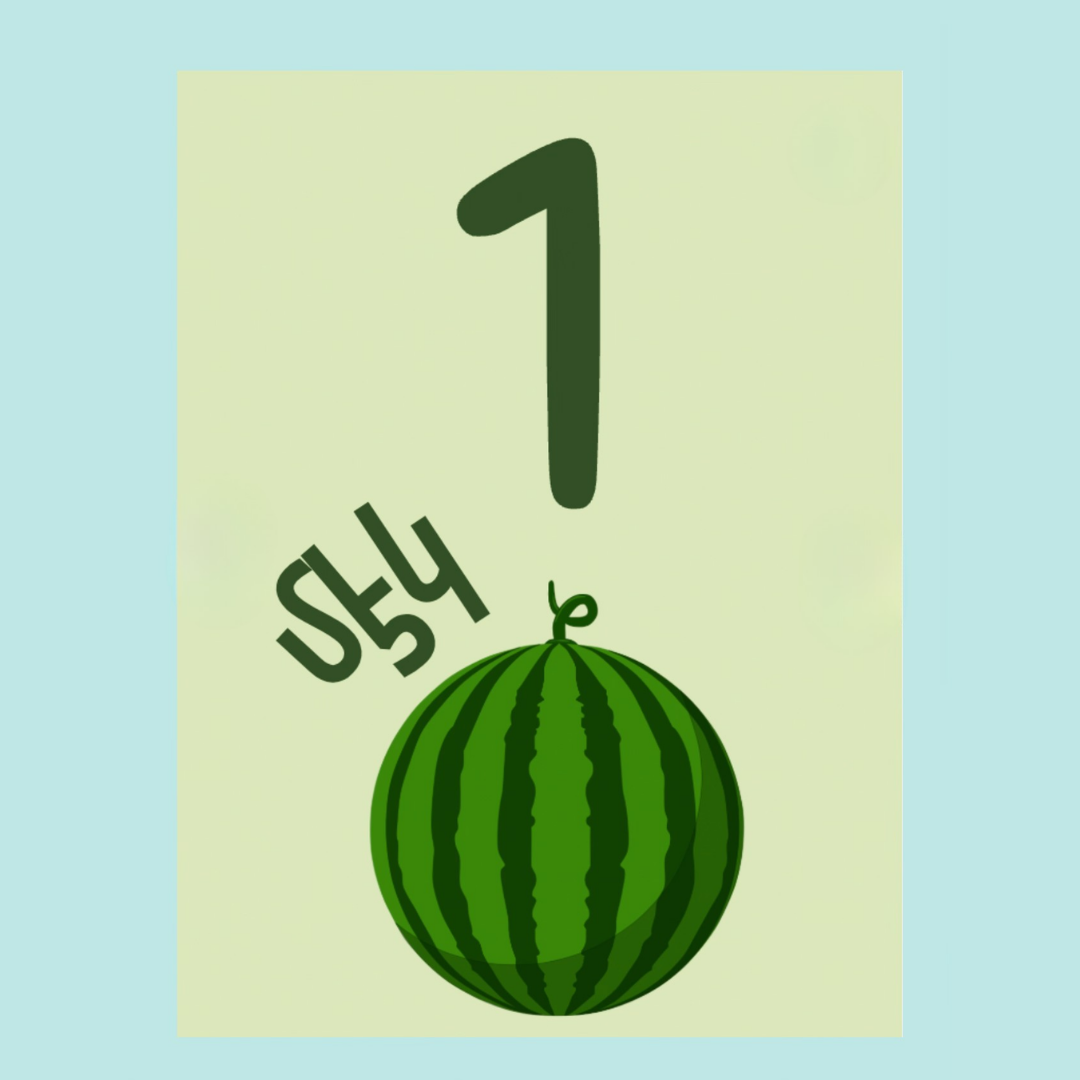 Armenian Number Flashcards