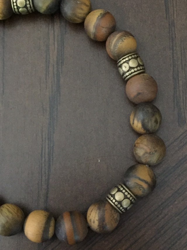 Tiger's Eye Gem Mens’ fashion