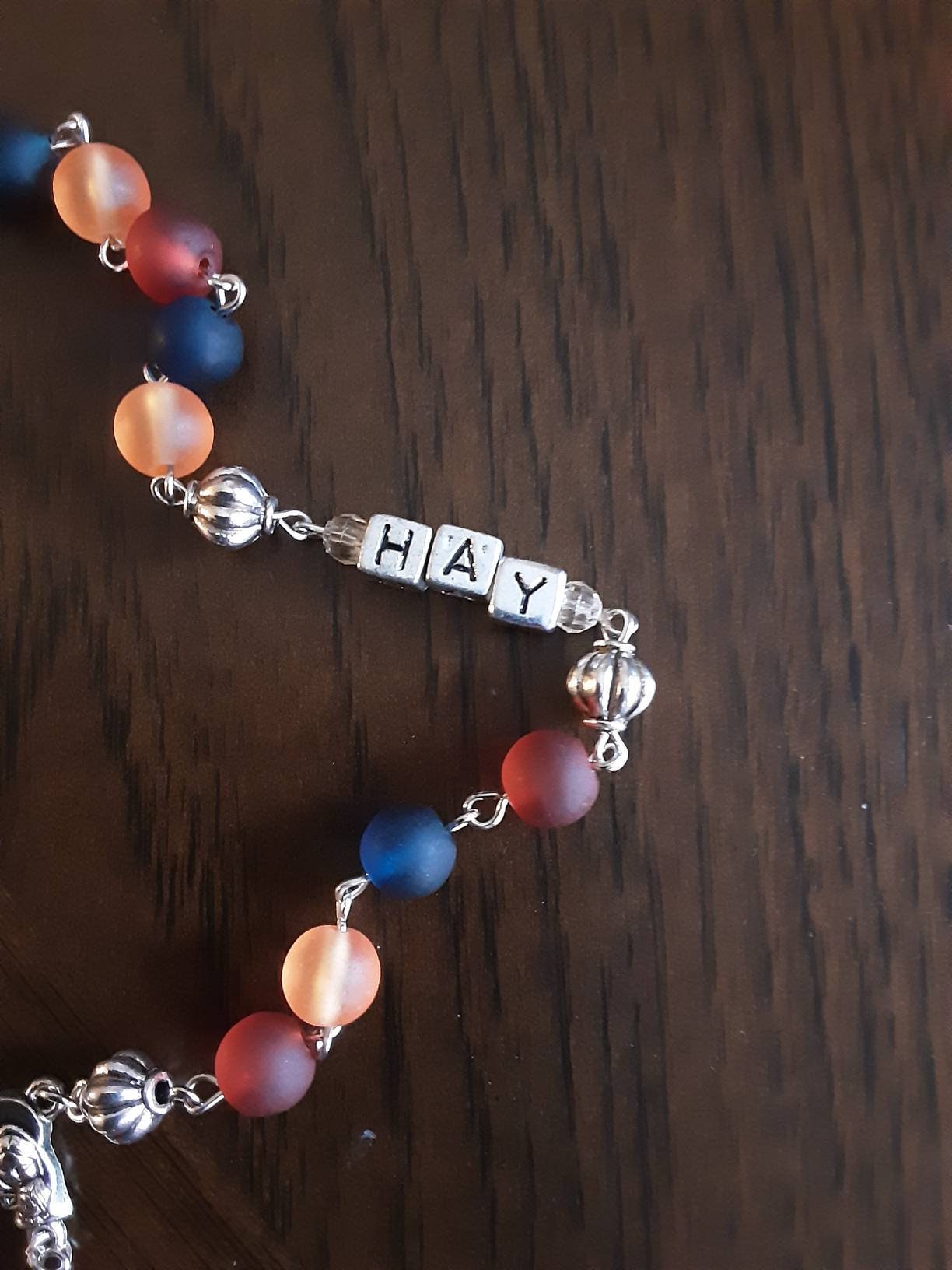 Frosted Glass Armenian Rosary