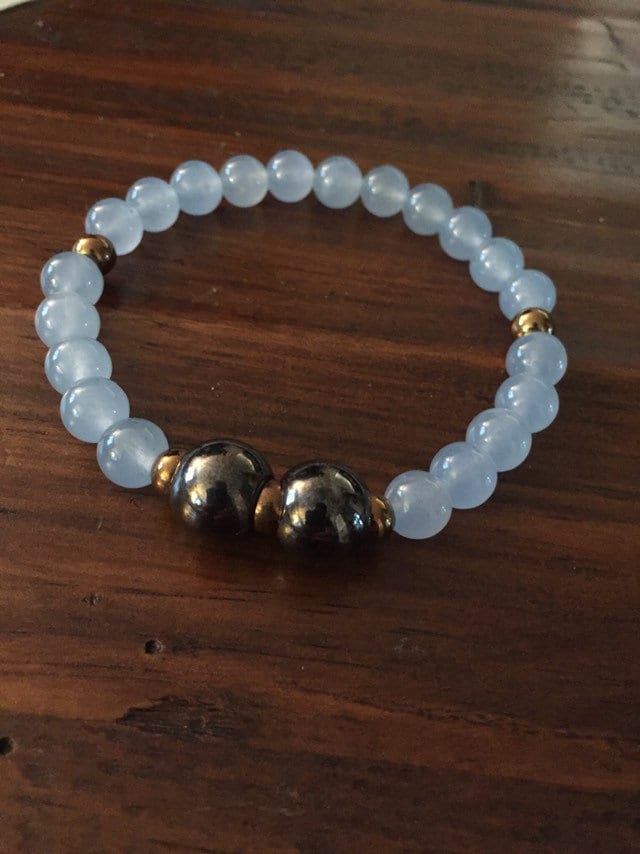Blue Jade Men’s bracelet