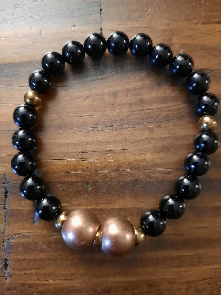 Blue Jade Men’s bracelet