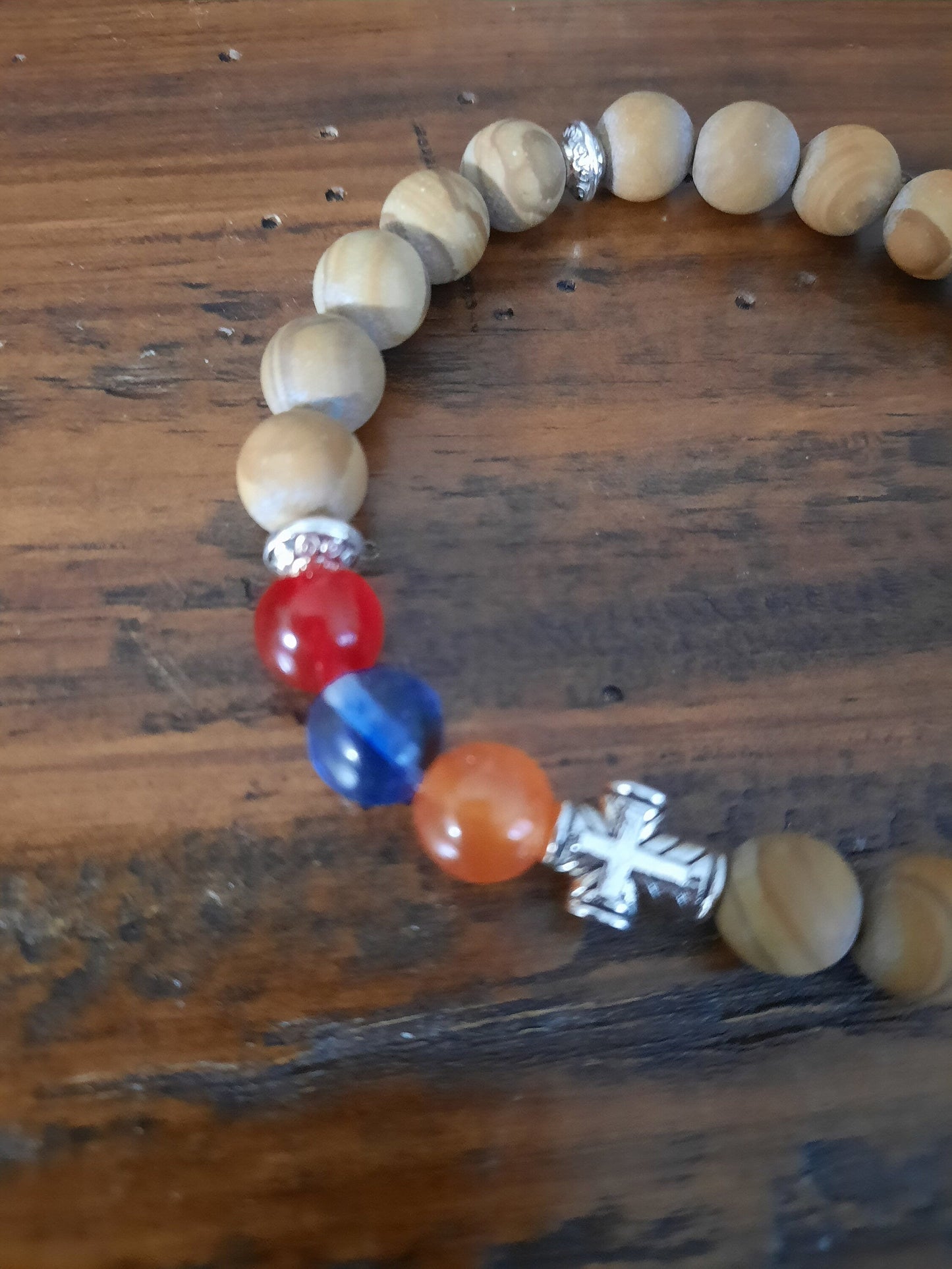 Woodlace Agate Armenian Bracelet