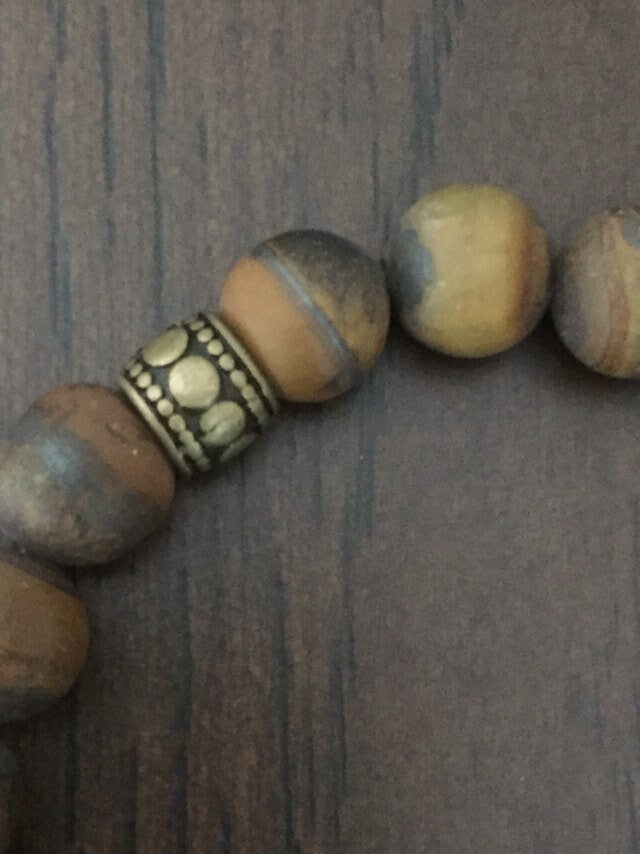 Tiger's Eye Gem Mens’ fashion