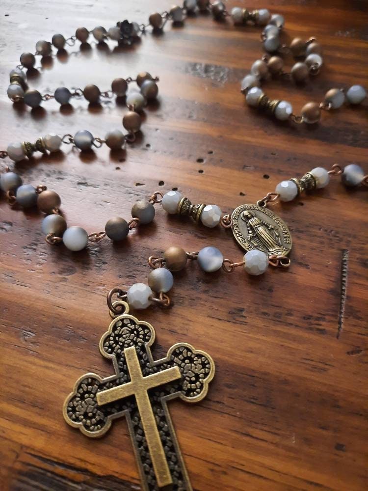 A grounded expression of faith in natural stone.