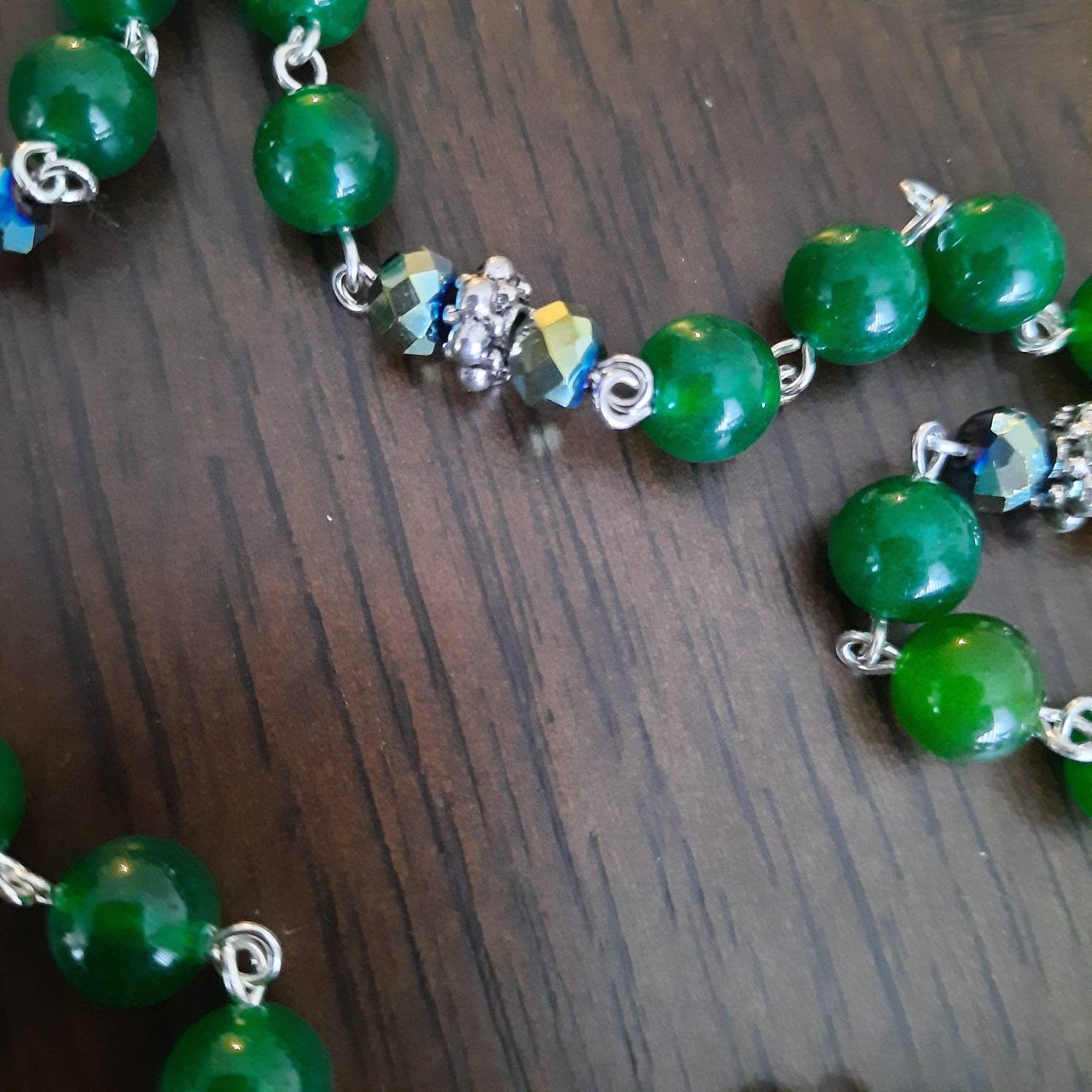 Green Jade Rosary