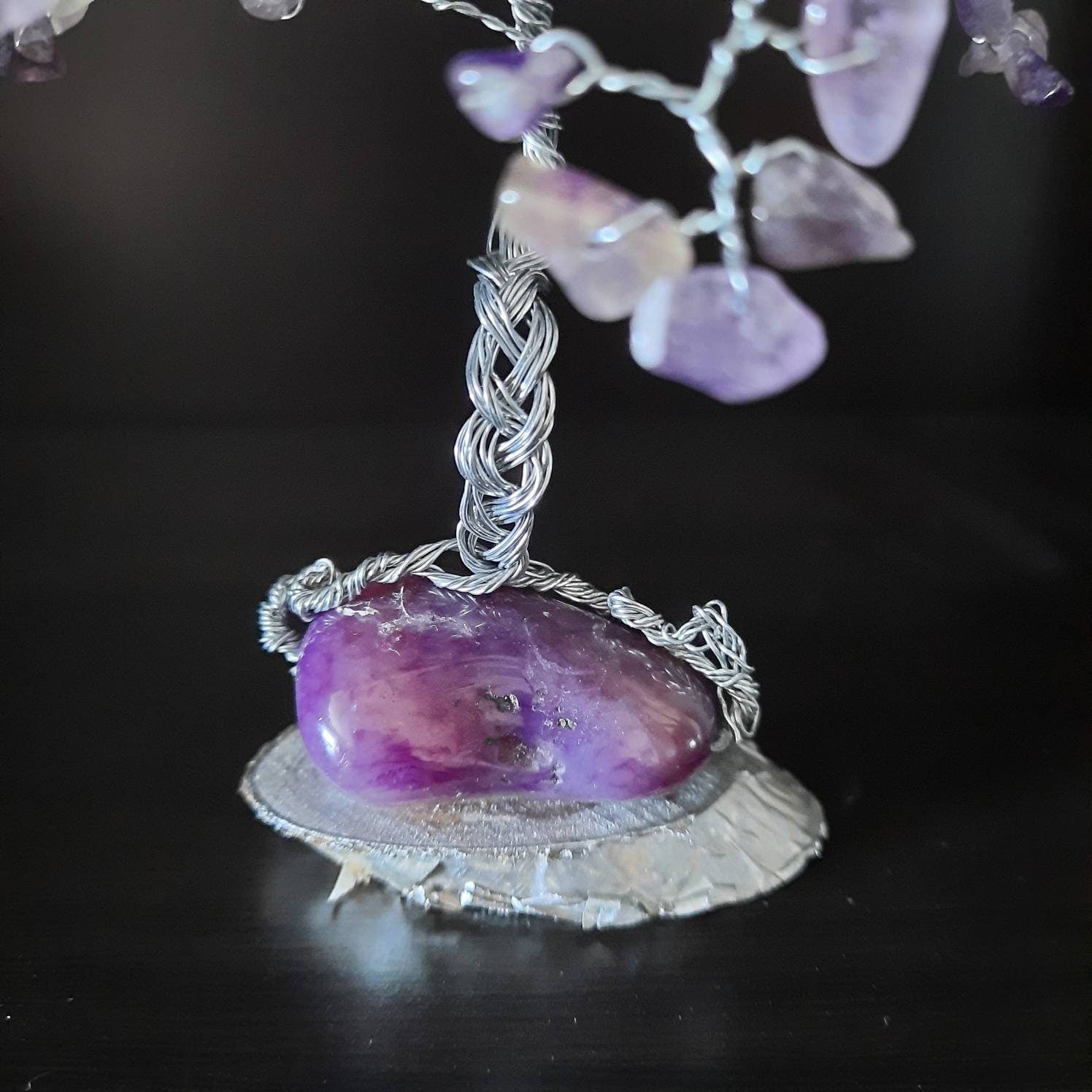 Amethyst Gem WireTree Mini Memories Collection