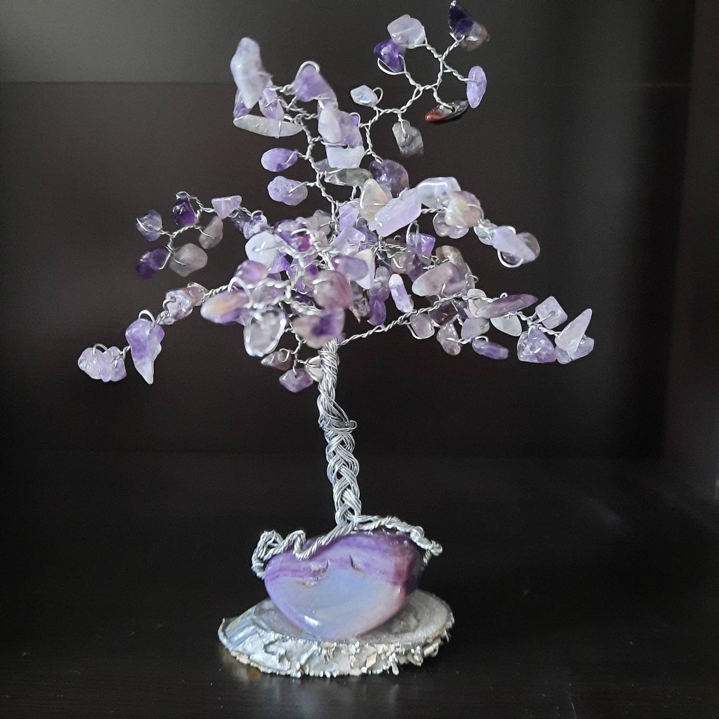 Amethyst Gem WireTree Mini Memories Collection