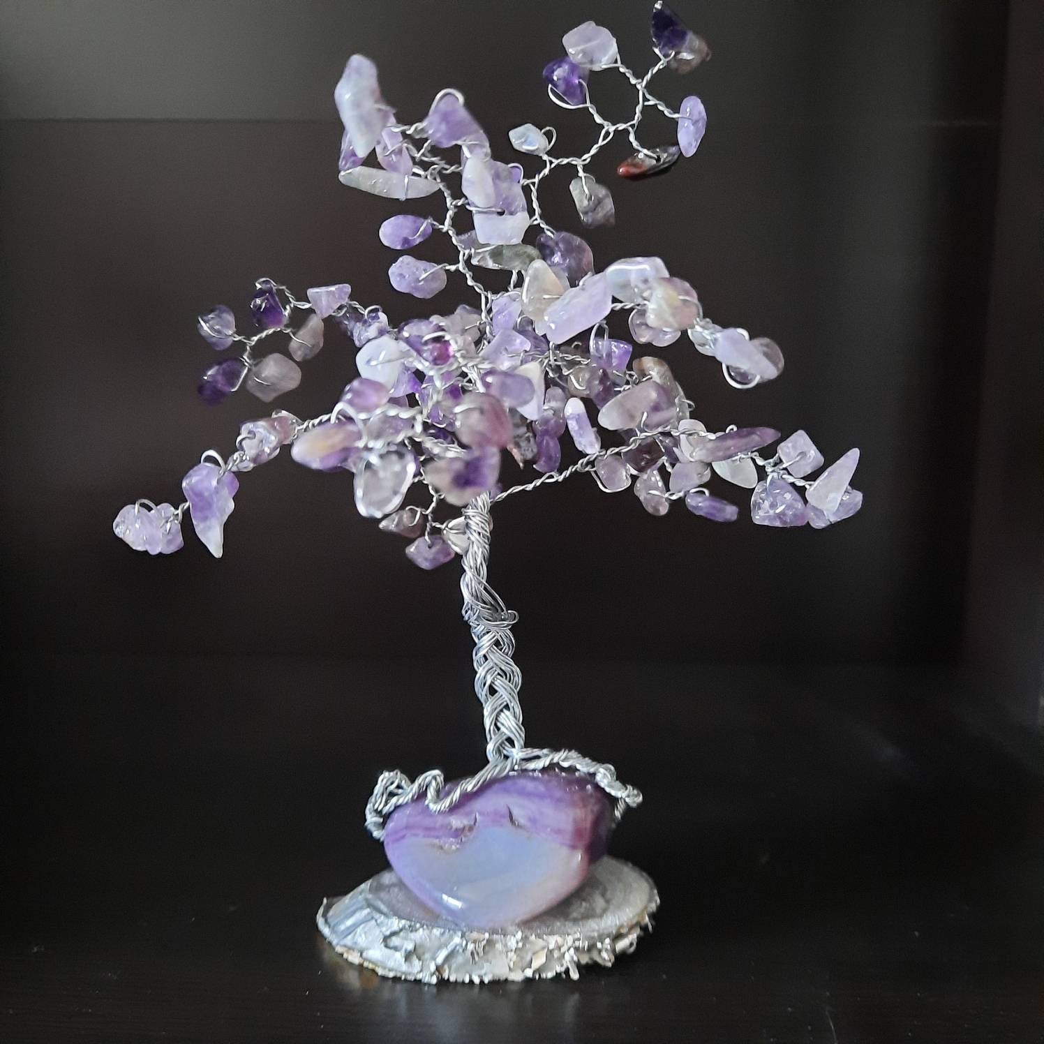 Amethyst Gem WireTree Mini Memories Collection