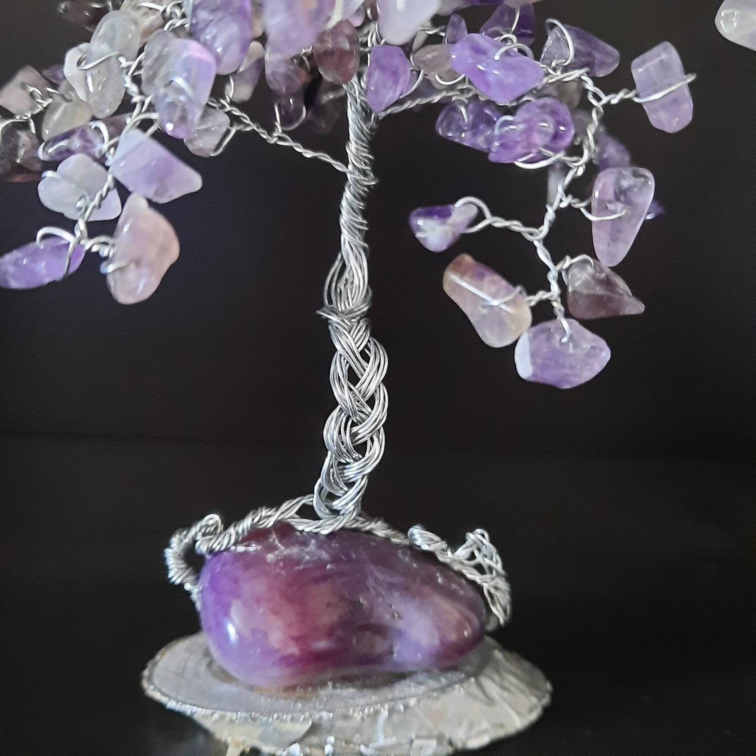 Amethyst Gem WireTree Mini Memories Collection