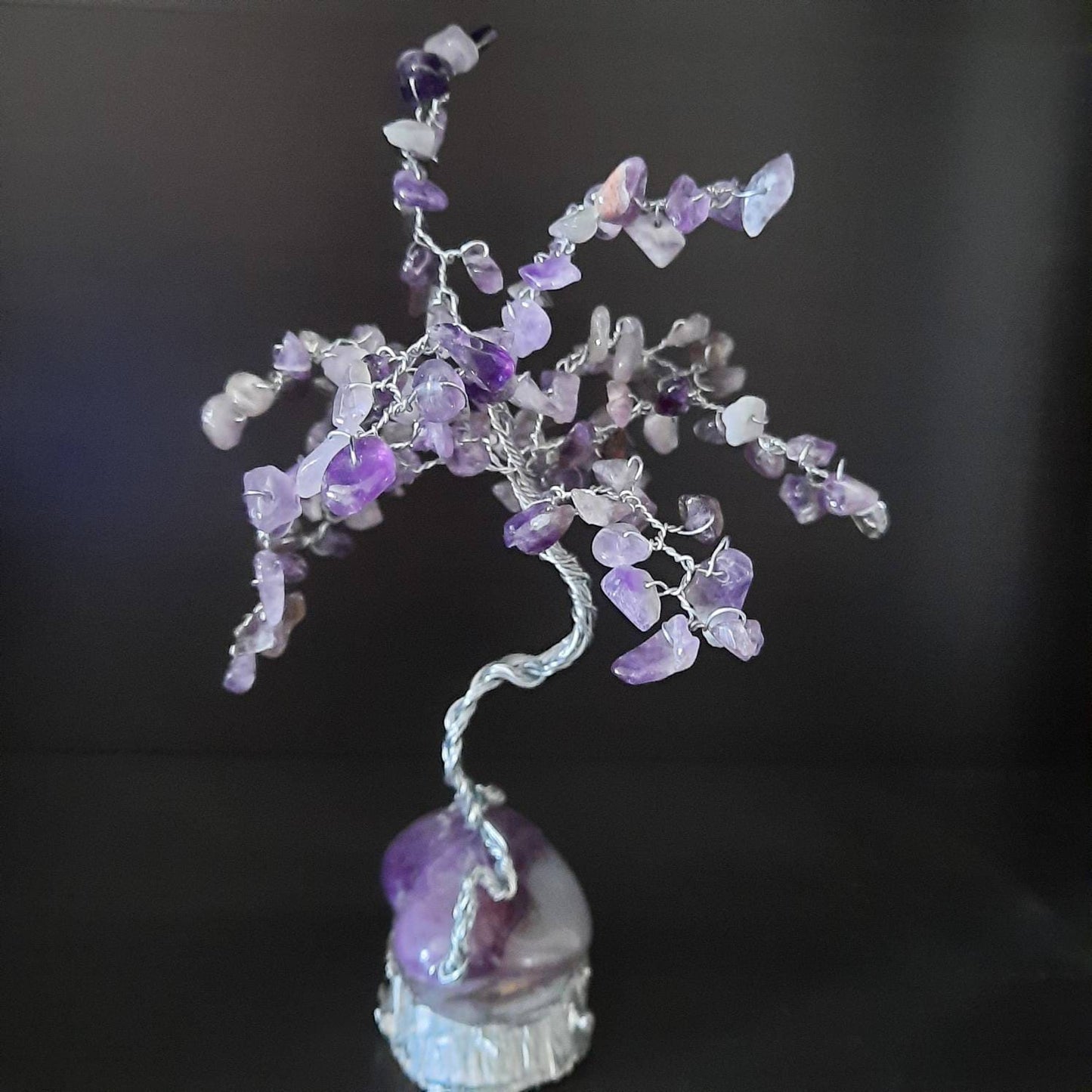 Amethyst Gem WireTree Mini Memories Collection