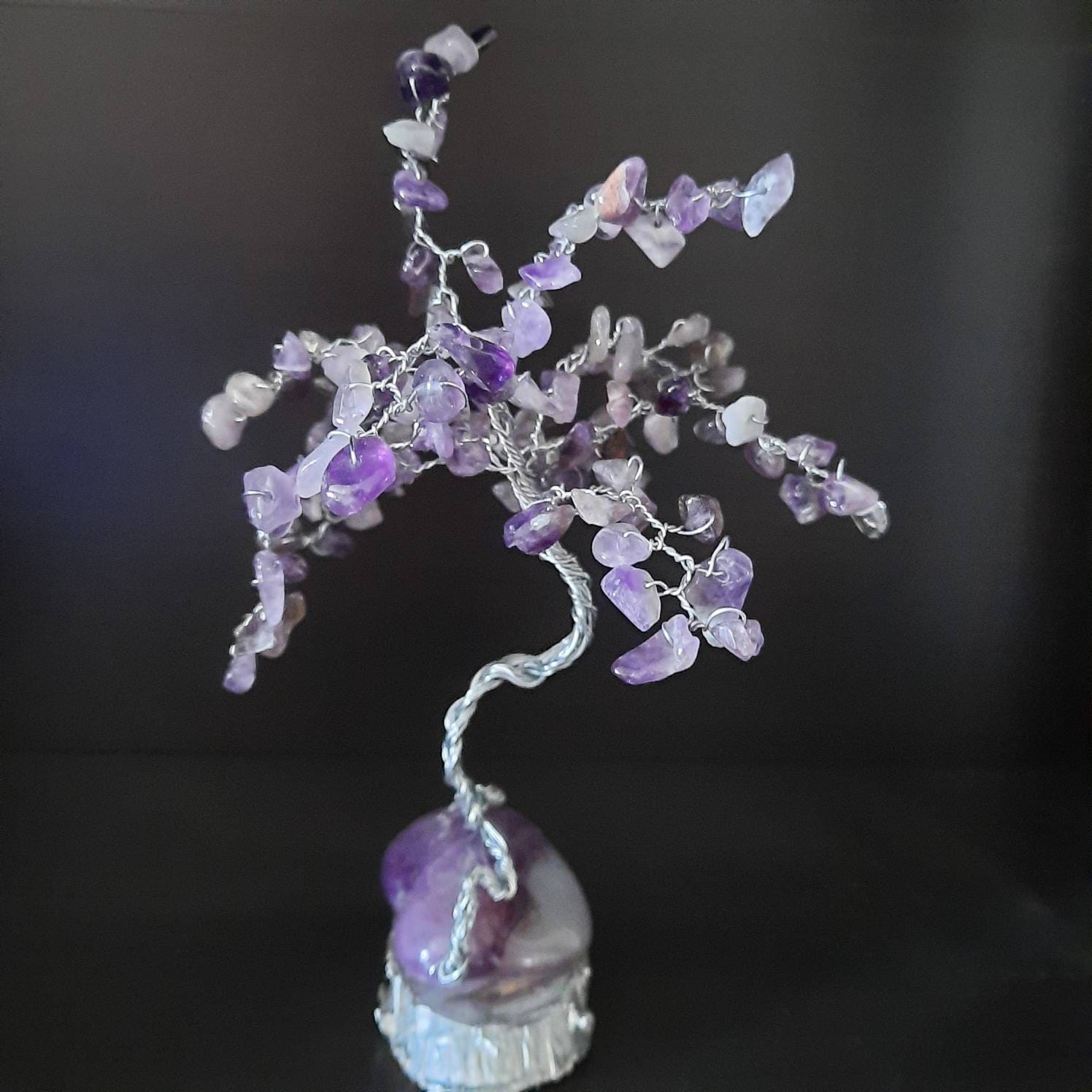Amethyst Gem WireTree Mini Memories Collection