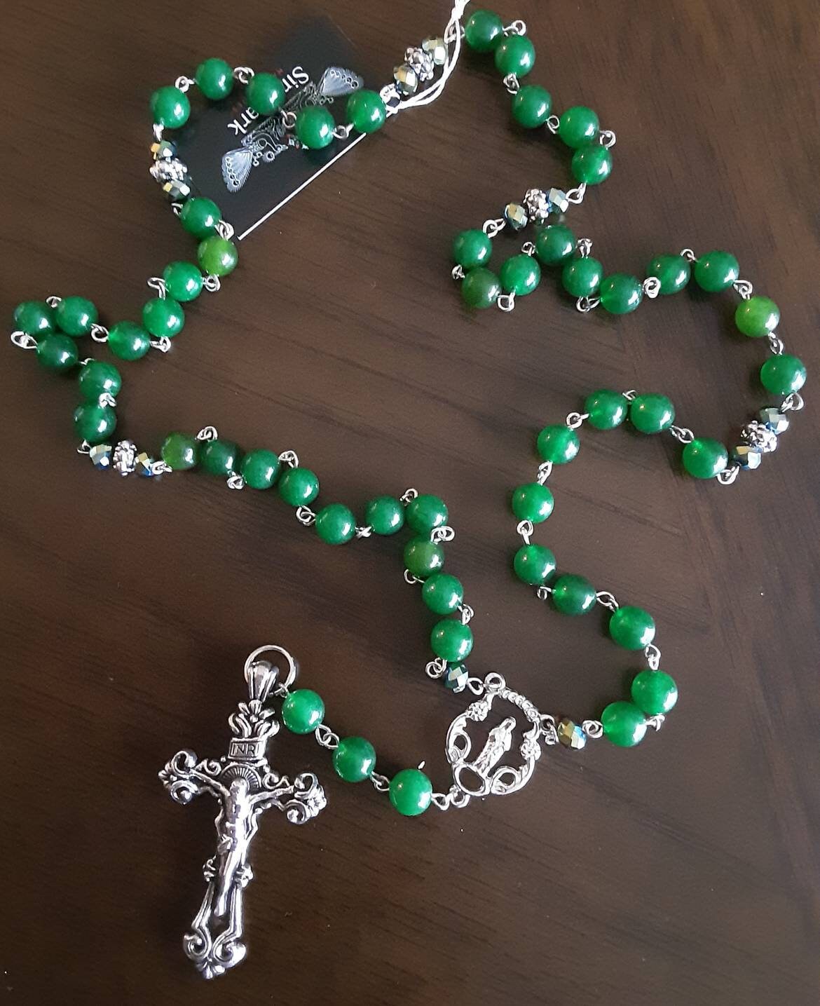 Green Jade Rosary