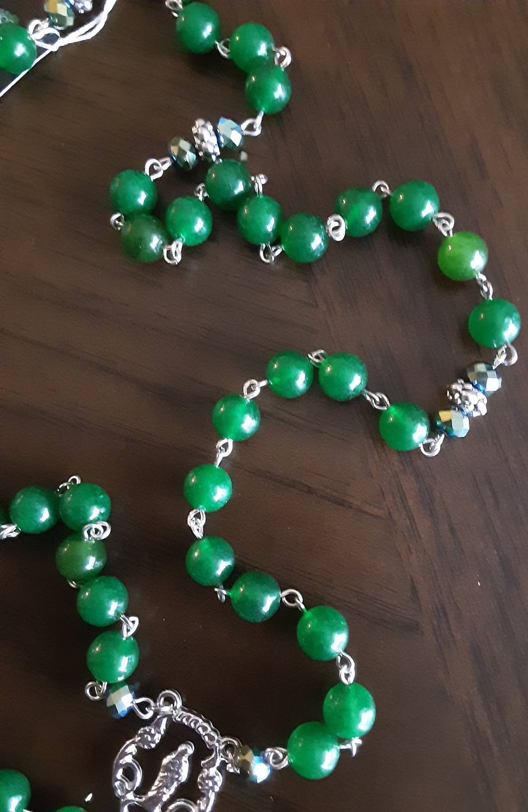 Green Jade Rosary