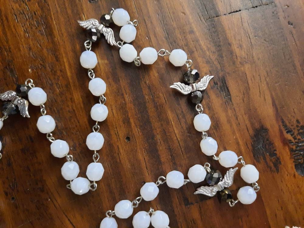 Black Cross Rosary