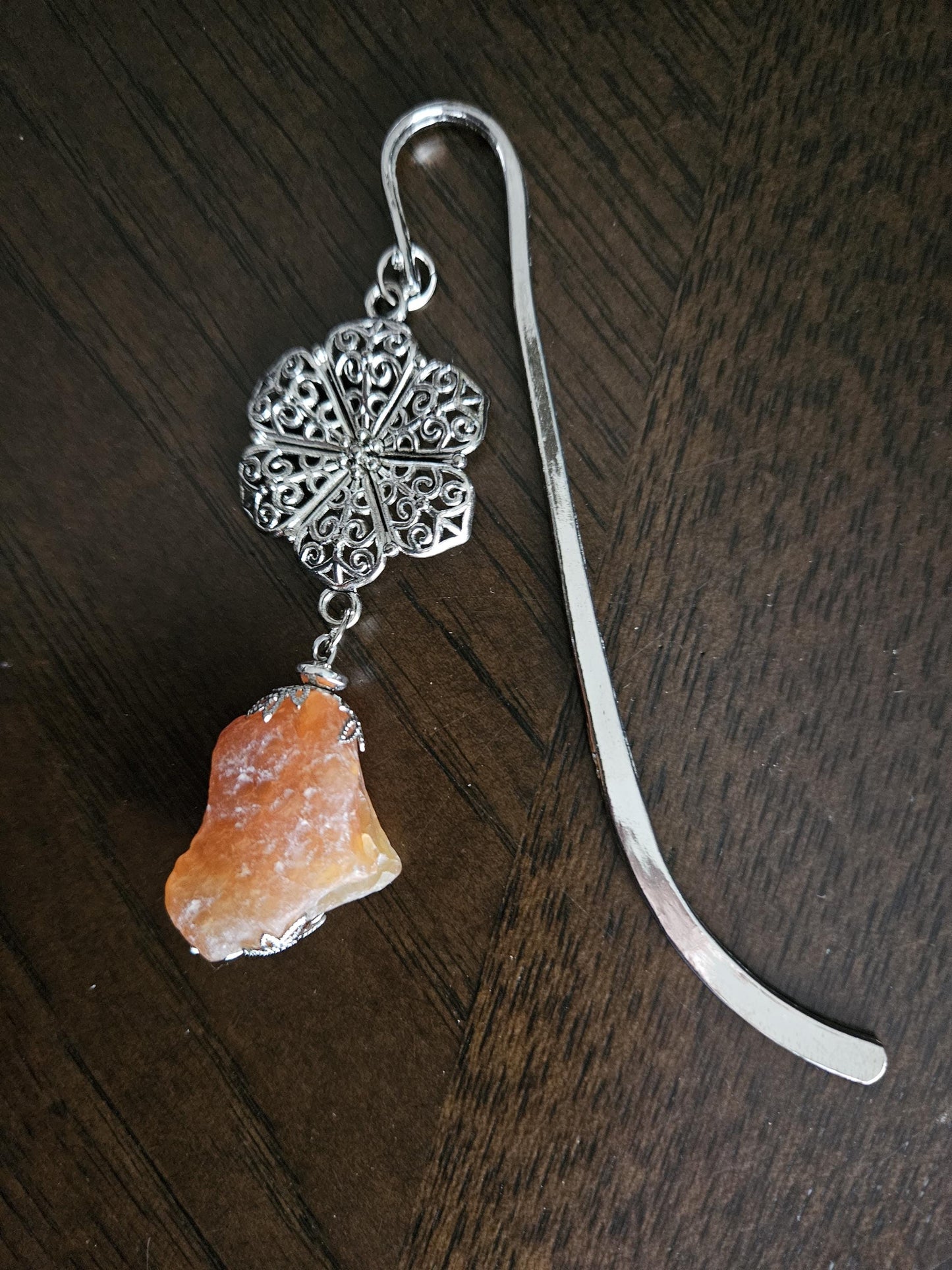 Raw Agate Bookmark
