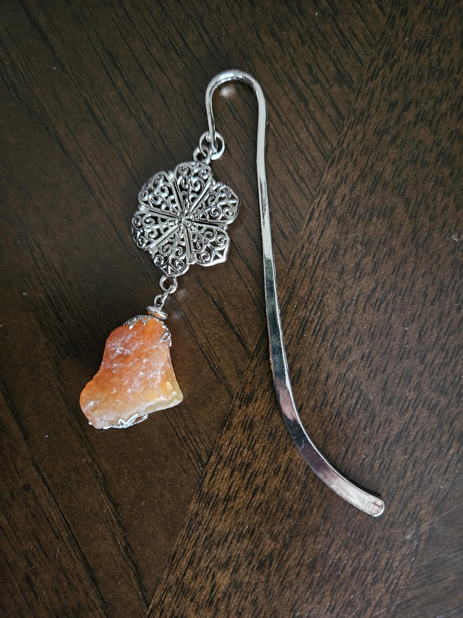 Raw Agate Bookmark