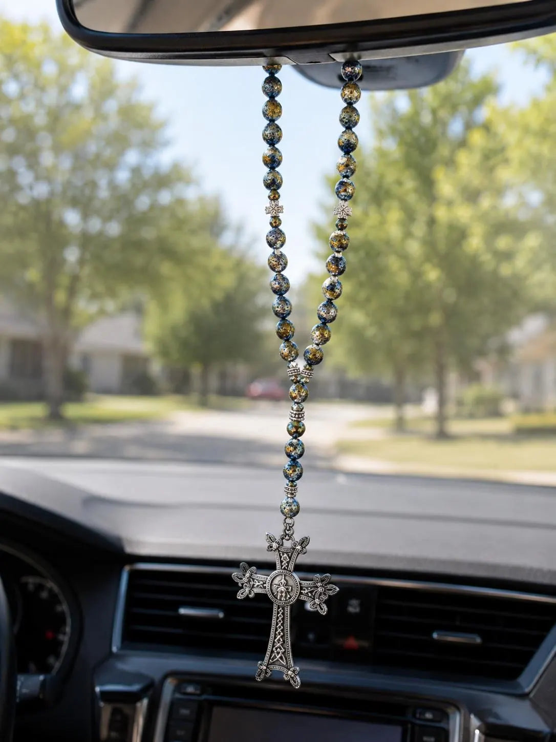 Armenian Khachkar Cross Rosary