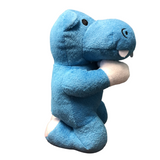 Praying Hippo in Blue